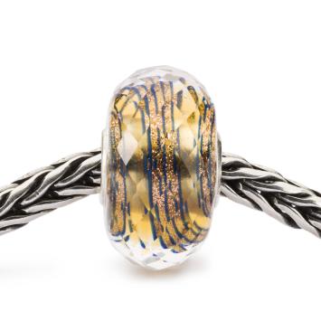 Trollbeads Knalblauw glas kraal TGLBE-30073