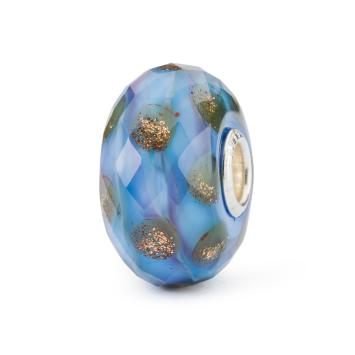 Trollbeads Stroom van Goud glas kraal TGLBE-30093