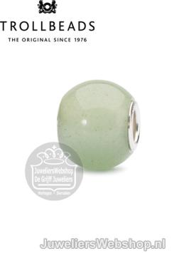 Trollbeads ronde aventurijn kraal TSTBE-00018