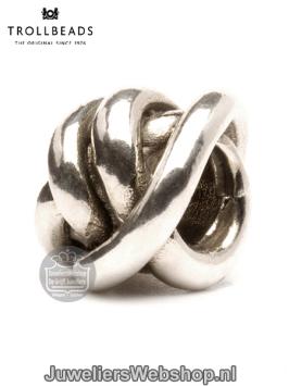 Trollbeads geluksknoop kraal TAGBE-10049
