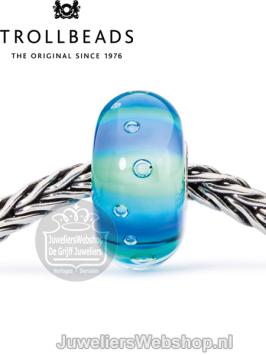 Trollbeads Zeebodem glas kraal TGLBE-10194