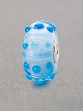Trollbeads Blauwe Bries glas kraal TGLBE-20119