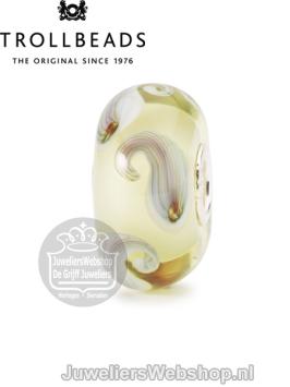 Trollbeads Stem van het Geluk glas kraal TGLBE-20099