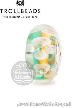 Trollbeads Laan van het Geluk glas kraal TGLBE-20103