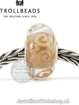 Trollbeads Vriendelijkheid glas kraal TGLBE-20109
