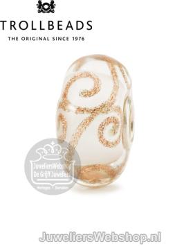 Trollbeads Onschuld glas kraal TGLBE-20110