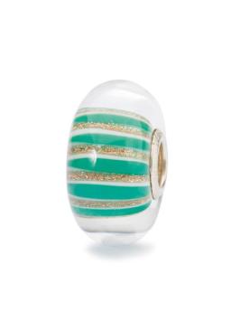 trollbeads kraal glitterstreep TGLBE-10429