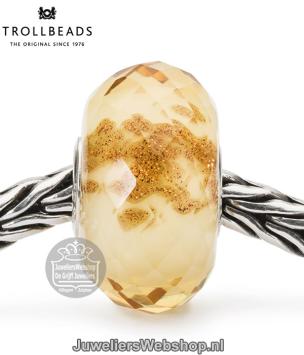 Trollbeads TGBLE-30039 Gele flonkering kraal