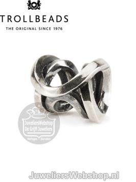 trollbeads kraal knoop van trouw TAGBE-20219 zilver