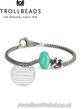 trollbeads kraal knoop van moed TAGBE-20220 zilver