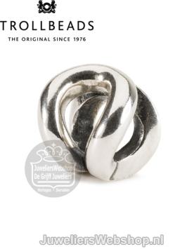trollbeads kraal knoop van bescheidenheid TAGBE-20221 zilver