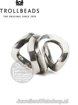 trollbeads kraal knoop van compassie TAGBE-20222 zilver