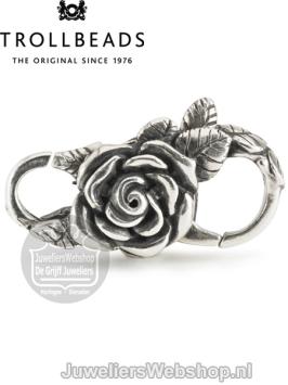 trollbeads slot rozen TAGLO-00070 zilver