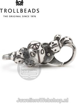 Trollbeads TAGLO-00067 Lieveheersbeestjes slotje zilver