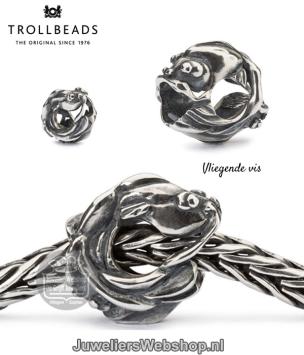 Trollbeads TAGBE-10192 vliegende vis kraal
