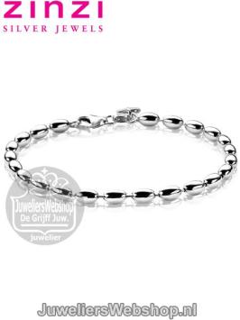 Zinzi Armband ZIA1126 Zilver Fantasie Ovaal