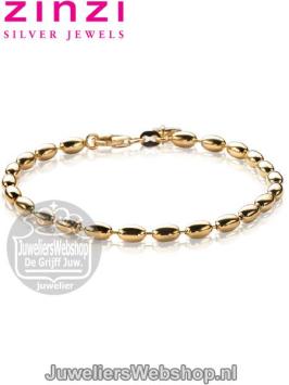 Zinzi Armband ZIA1126G Fantasie Ovaal Goudkleurig