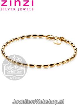Zinzi Armband ZIA1125G Fantasie Ovaal Goudkleurig