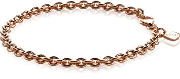 zinzi ZIA1153R armband ovale schakel rosegoud