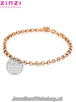 zinzi zia1702r armband rosegoud verguld