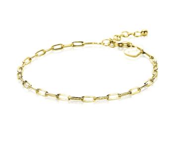 zinzi ZIA2150G armband paperclip schakel zilver