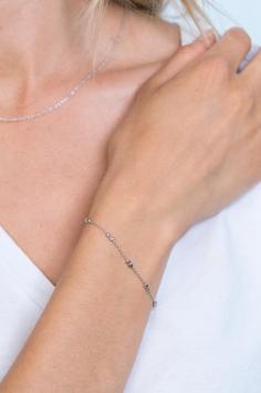 Zinzi armband met blokjes ZIA2218