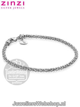 zinzi zia1288 zilveren fantasie armband