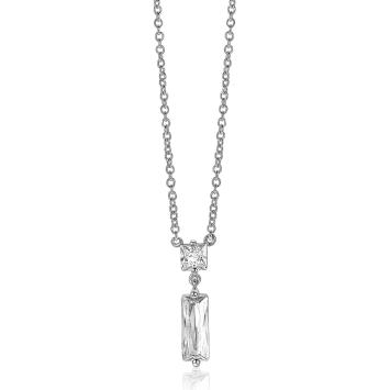 zinzi fantasie collier met zirkonia hanger ZIC2056