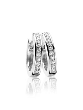 Zinzi Creolen ZIO186Z Zilver