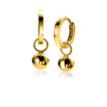 zinzi gold ZGCH392 gouden creolenhangers