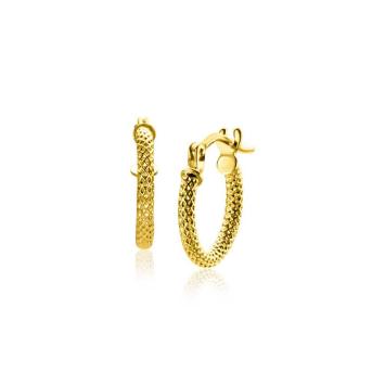 zinzi gold ZGO330 gouden creolen