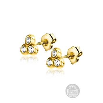 ZGO412 zinzi gold oorbellen 14karaat goud