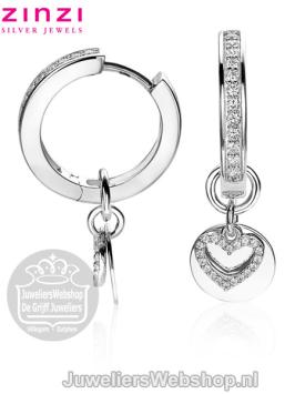 Zinzi Creoolhanger ZICH1767 Dubbel Hart