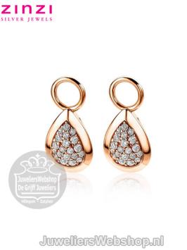 Zinzi Creoolhanger ZICH1768R Peervorm Rose