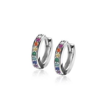 zinzi klapcreolen zilver met zirkonia ZIO2172CRZ