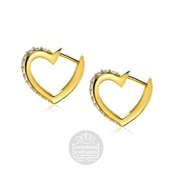 ZIO2195Y zinzi creolen zilver
