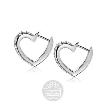 ZIO2195Z zinzi creolen zilver