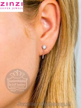 Zinzi Oorknoppen ZIO1773  Zirconia